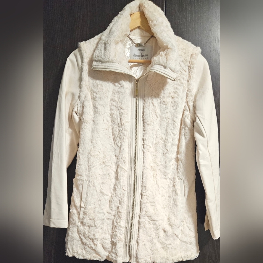 Dennis BASSO Off-White Teddy Jacket